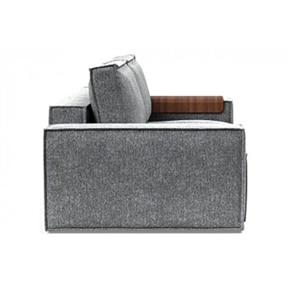 Innovation Living Newilla Sofa Bed with Wide Arms - 351 Taura Slate Grey