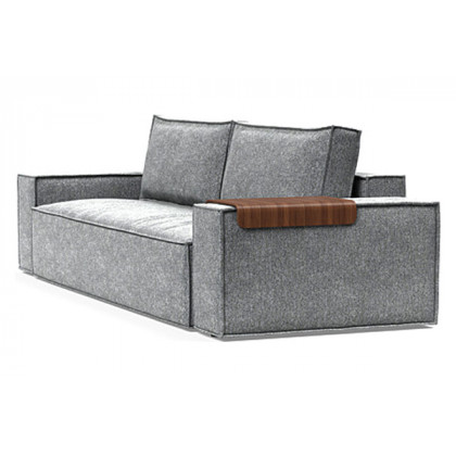 Innovation Living Newilla Sofa Bed with Wide Arms - 351 Taura Slate Grey