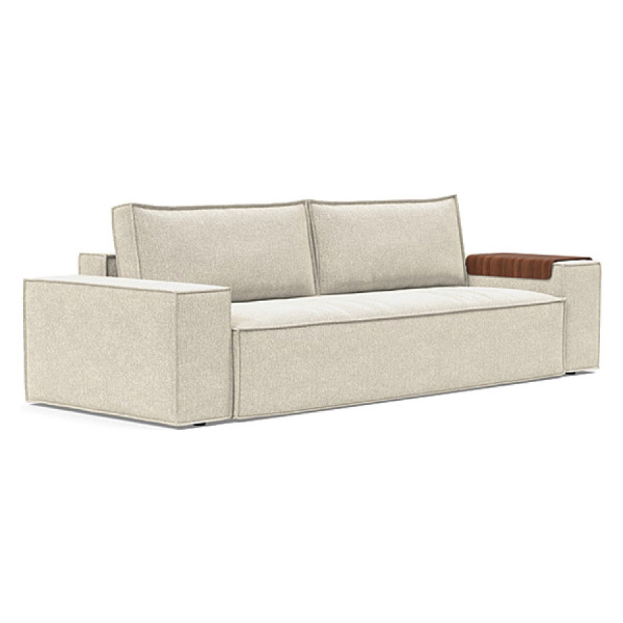 Innovation Living Newilla Sofa Bed with Wide Arms - 357 Taura Off White