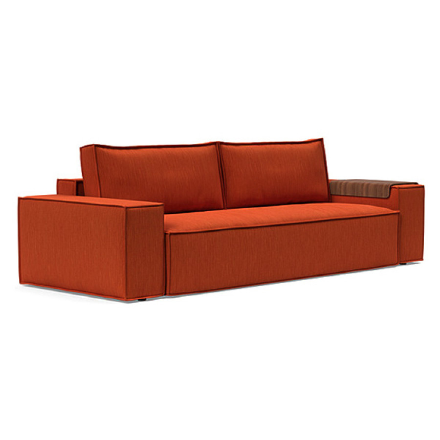 Innovation Living Newilla Sofa Bed with Wide Arms - 506 Elegance Paprika