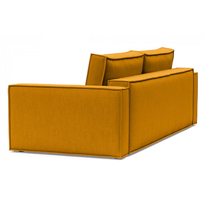 Innovation Living Newilla Sofa Bed with Standard Arms - 507 Elegance Burned Curry