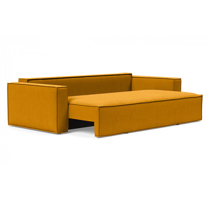 Innovation Living Newilla Sofa Bed with Standard Arms - 507 Elegance Burned Curry