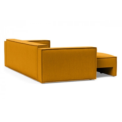 Innovation Living Newilla Sofa Bed with Standard Arms - 507 Elegance Burned Curry