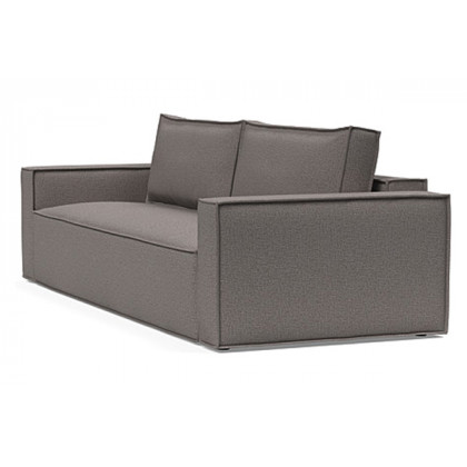 Innovation Living Newilla Sofa Bed with Standard Arms - 521 Mixed Dance Grey