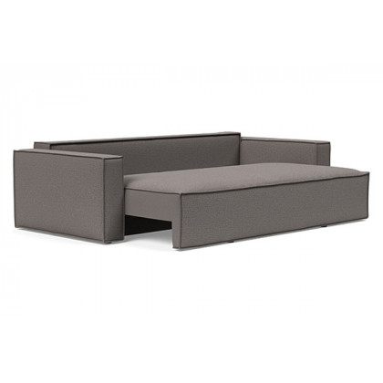 Innovation Living Newilla Sofa Bed with Standard Arms - 521 Mixed Dance Grey