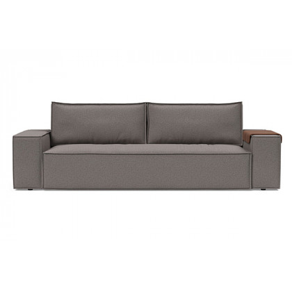 Innovation Living Newilla Sofa Bed with Wide Arms - 521 Mixed Dance Grey