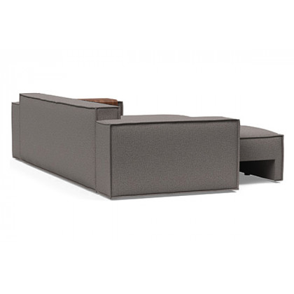 Innovation Living Newilla Sofa Bed with Wide Arms - 521 Mixed Dance Grey