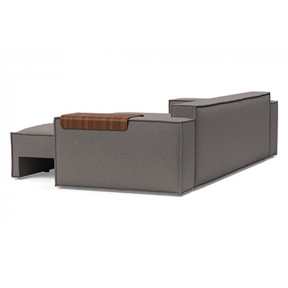 Innovation Living Newilla Sofa Bed with Wide Arms - 521 Mixed Dance Grey
