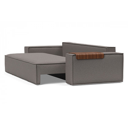 Innovation Living Newilla Sofa Bed with Wide Arms - 521 Mixed Dance Grey