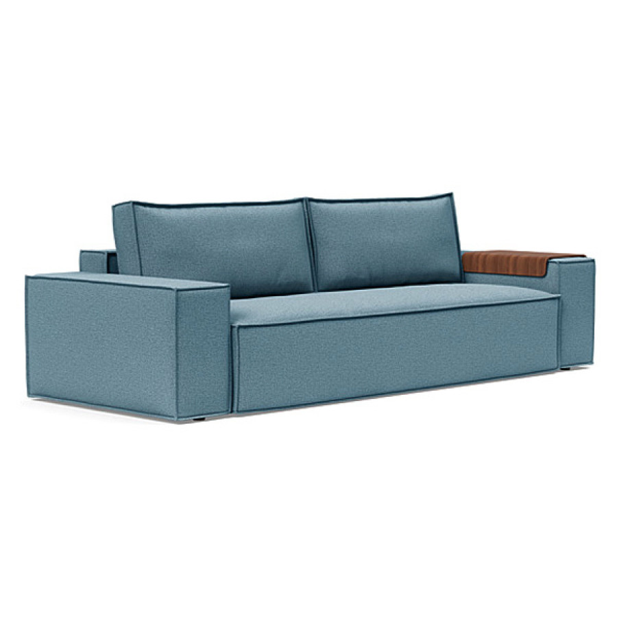 Innovation Living Newilla Sofa Bed with Wide Arms - 525 Mixed Dance Light Blue