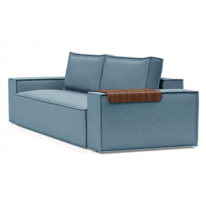 Innovation Living Newilla Sofa Bed with Wide Arms - 525 Mixed Dance Light Blue