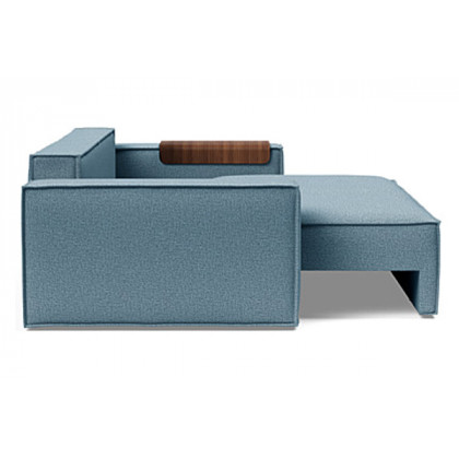 Innovation Living Newilla Sofa Bed with Wide Arms - 525 Mixed Dance Light Blue