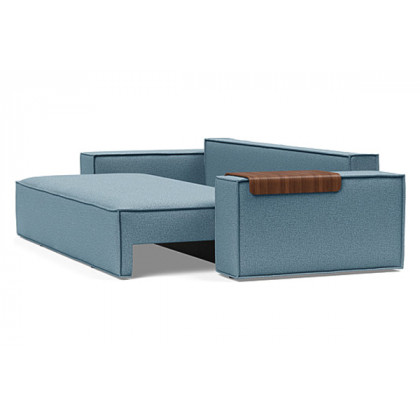 Innovation Living Newilla Sofa Bed with Wide Arms - 525 Mixed Dance Light Blue