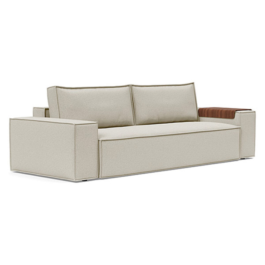 Innovation Living Newilla Sofa Bed with Wide Arms - 527 Mixed Dance Natural