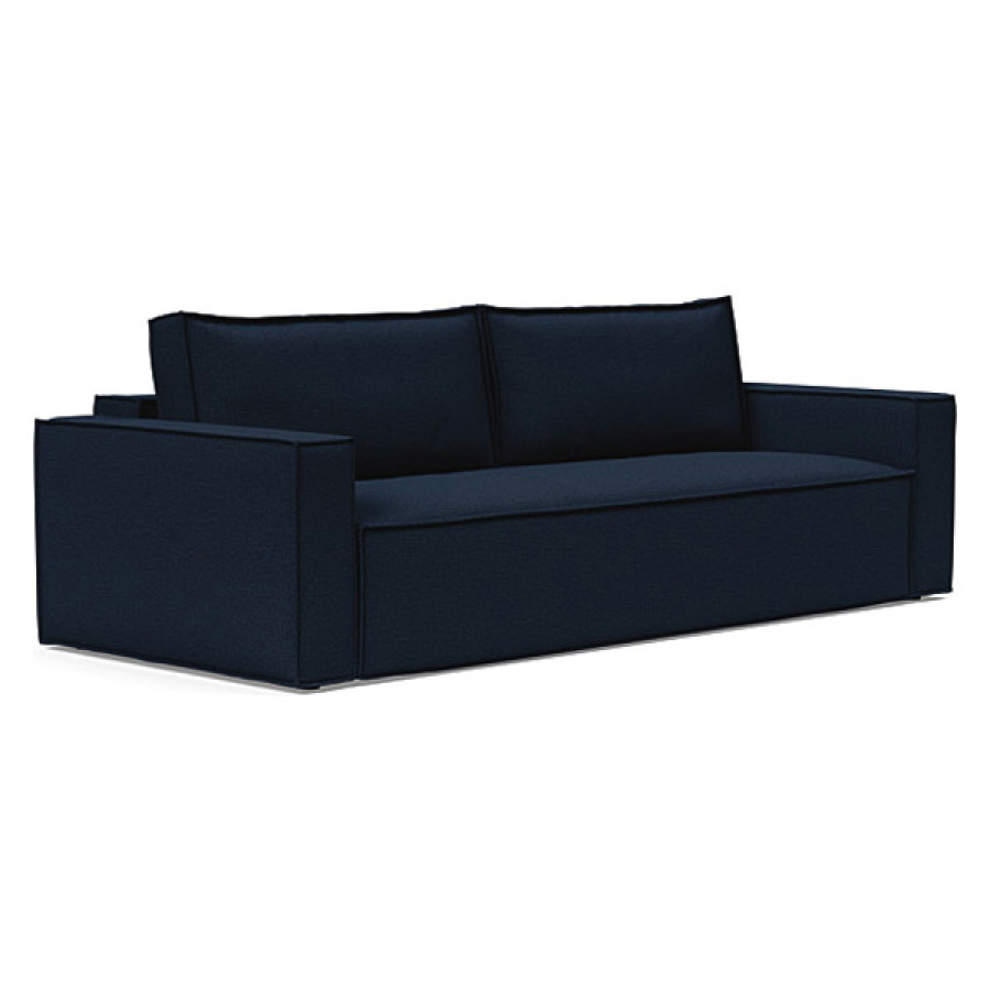 Innovation Living Newilla Sofa Bed with Standard Arms - 528 Mixed Dance Blue