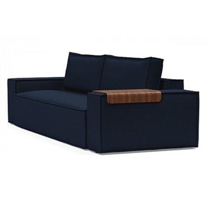 Innovation Living Newilla Sofa Bed with Wide Arms - 528 Mixed Dance Blue