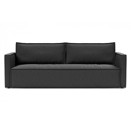 Innovation Living Newilla Sofa Bed with Slim Arms - 529 Bouclé Charcoal