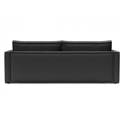 Innovation Living Newilla Sofa Bed with Slim Arms - 529 Bouclé Charcoal