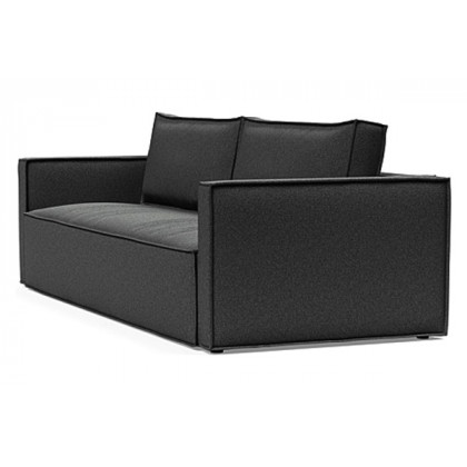 Innovation Living Newilla Sofa Bed with Slim Arms - 529 Bouclé Charcoal