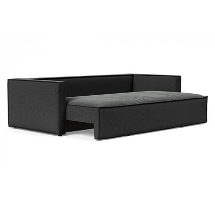 Innovation Living Newilla Sofa Bed with Slim Arms - 529 Bouclé Charcoal