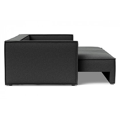 Innovation Living Newilla Sofa Bed with Slim Arms - 529 Bouclé Charcoal