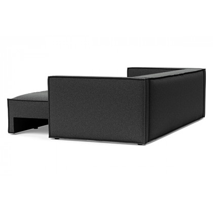 Innovation Living Newilla Sofa Bed with Slim Arms - 529 Bouclé Charcoal