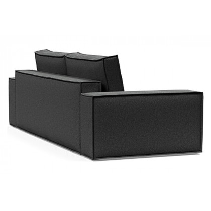 Innovation Living Newilla Sofa Bed with Wide Arms - 529 Bouclé Charcoal