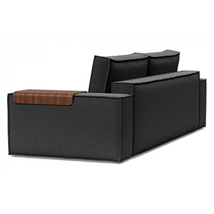 Innovation Living Newilla Sofa Bed with Wide Arms - 529 Bouclé Charcoal