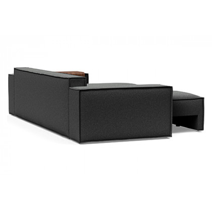 Innovation Living Newilla Sofa Bed with Wide Arms - 529 Bouclé Charcoal