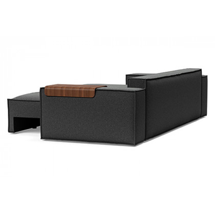 Innovation Living Newilla Sofa Bed with Wide Arms - 529 Bouclé Charcoal