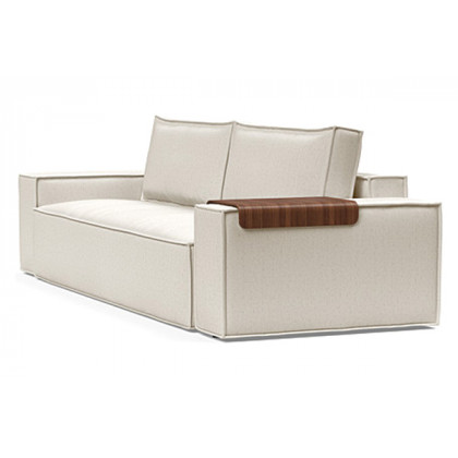 Innovation Living Newilla Sofa Bed with Wide Arms - 531 Bouclé Off White