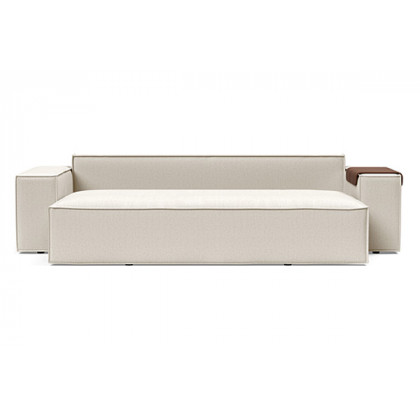 Innovation Living Newilla Sofa Bed with Wide Arms - 531 Bouclé Off White