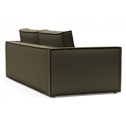 Innovation Living Newilla Sofa Bed with Slim Arms - 535 Bouclé Forest Green