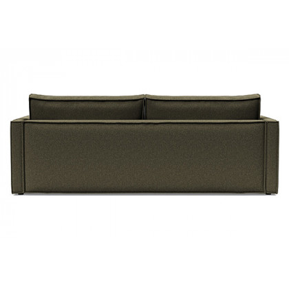 Innovation Living Newilla Sofa Bed with Slim Arms - 535 Bouclé Forest Green