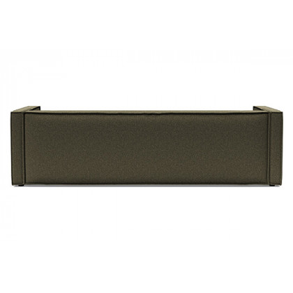 Innovation Living Newilla Sofa Bed with Slim Arms - 535 Bouclé Forest Green