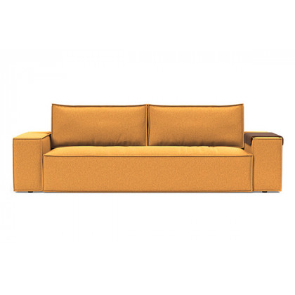 Innovation Living Newilla Sofa Bed with Wide Arms - 536 Bouclé Ochre