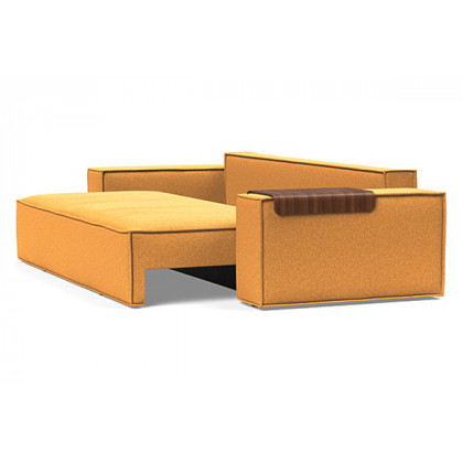 Innovation Living Newilla Sofa Bed with Wide Arms - 536 Bouclé Ochre