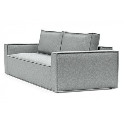Innovation Living Newilla Sofa Bed with Standard Arms - 538 Melange Light Grey