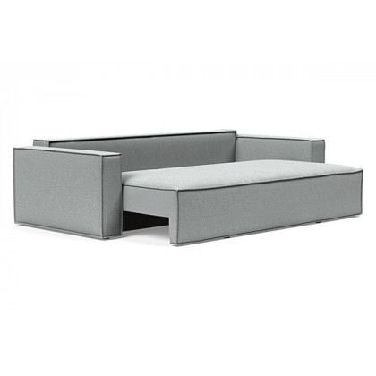 Innovation Living Newilla Sofa Bed with Standard Arms - 538 Melange Light Grey