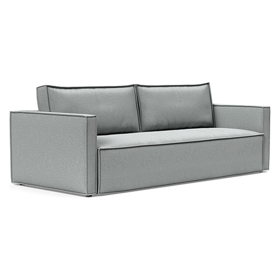 Innovation Living Newilla Sofa Bed with Slim Arms - 538 Melange Light Grey