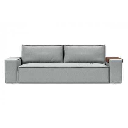 Innovation Living Newilla Sofa Bed with Wide Arms - 538 Melange Light Grey