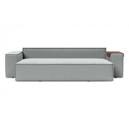 Innovation Living Newilla Sofa Bed with Wide Arms - 538 Melange Light Grey