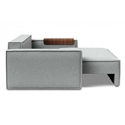 Innovation Living Newilla Sofa Bed with Wide Arms - 538 Melange Light Grey