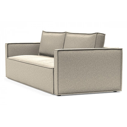 Innovation Living Newilla Sofa Bed with Slim Arms - 539 Bouclé Beige