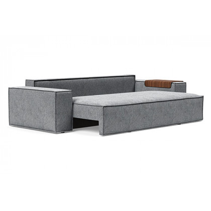 Innovation Living Newilla Sofa Bed with Wide Arms - 565 Twist Granite