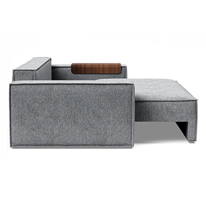 Innovation Living Newilla Sofa Bed with Wide Arms - 565 Twist Granite