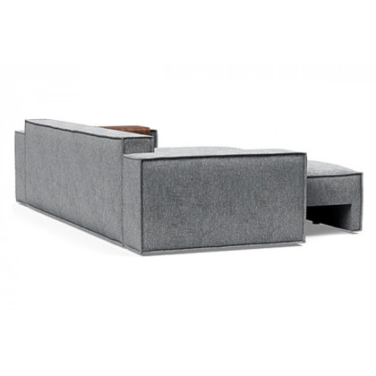 Innovation Living Newilla Sofa Bed with Wide Arms - 565 Twist Granite