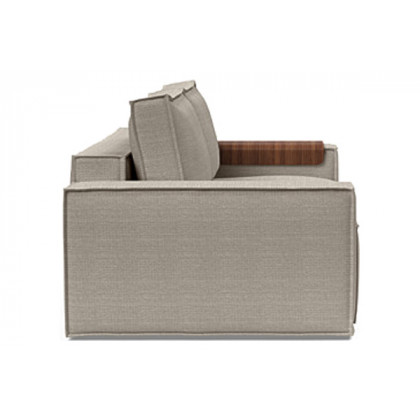 Innovation Living Newilla Sofa Bed with Wide Arms - 579 Kenya Gravel
