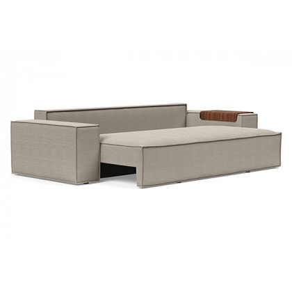 Innovation Living Newilla Sofa Bed with Wide Arms - 579 Kenya Gravel