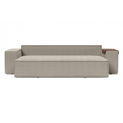 Innovation Living Newilla Sofa Bed with Wide Arms - 579 Kenya Gravel